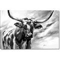 Picture of Longhorn Larry _GroupedProduct_Rectangle_Landscape_Canvas_
