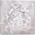 Picture of White Flower Buds _GroupedProduct_Square_Canvas_