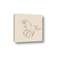 Picture of Sketched Horse I  _GroupedProduct_Square_Canvas_