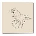 Picture of Sketched Horse I  _GroupedProduct_Square_Canvas_