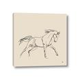 Picture of Sketched Horse II  _GroupedProduct_Square_Canvas_