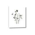 Picture of Black Botanical II  _GroupedProduct_Rectangle_Portrait_Canvas_