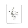 Picture of Black Botanical II  _GroupedProduct_Rectangle_Portrait_Canvas_