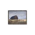 Picture of Wooden Barn in Field  _GroupedProduct_Rectangle_Landscape_Canvas_Framed_