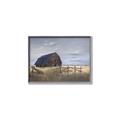 Picture of Wooden Barn in Field  _GroupedProduct_Rectangle_Landscape_Canvas_Framed_