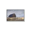 Picture of Wooden Barn in Field  _GroupedProduct_Rectangle_Landscape_Canvas_Framed_