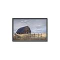 Picture of Wooden Barn in Field  _GroupedProduct_Rectangle_Landscape_Canvas_Framed_