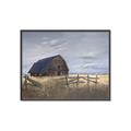Picture of Wooden Barn in Field  _GroupedProduct_Rectangle_Landscape_Canvas_Framed_