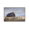 Picture of Wooden Barn in Field  _GroupedProduct_Rectangle_Landscape_Canvas_Framed_