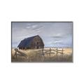 Picture of Wooden Barn in Field  _GroupedProduct_Rectangle_Landscape_Canvas_Framed_