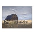 Picture of Wooden Barn in Field  _GroupedProduct_Rectangle_Landscape_Canvas_Framed_