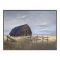 Picture of Wooden Barn in Field  _GroupedProduct_Rectangle_Landscape_Canvas_Framed_
