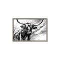 Picture of Longhorn Larry _GroupedProduct_Rectangle_Landscape_Canvas_Framed_