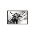 Picture of Longhorn Larry _GroupedProduct_Rectangle_Landscape_Canvas_Framed_