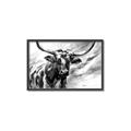 Picture of Longhorn Larry _GroupedProduct_Rectangle_Landscape_Canvas_Framed_