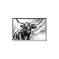 Picture of Longhorn Larry _GroupedProduct_Rectangle_Landscape_Canvas_Framed_