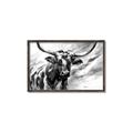 Picture of Longhorn Larry _GroupedProduct_Rectangle_Landscape_Canvas_Framed_