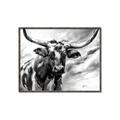 Picture of Longhorn Larry _GroupedProduct_Rectangle_Landscape_Canvas_Framed_