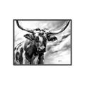 Picture of Longhorn Larry _GroupedProduct_Rectangle_Landscape_Canvas_Framed_