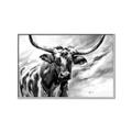 Picture of Longhorn Larry _GroupedProduct_Rectangle_Landscape_Canvas_Framed_