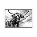 Picture of Longhorn Larry _GroupedProduct_Rectangle_Landscape_Canvas_Framed_
