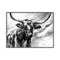 Picture of Longhorn Larry _GroupedProduct_Rectangle_Landscape_Canvas_Framed_