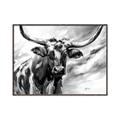 Picture of Longhorn Larry _GroupedProduct_Rectangle_Landscape_Canvas_Framed_