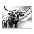 Picture of Longhorn Larry _GroupedProduct_Rectangle_Landscape_Canvas_Framed_