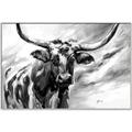 Picture of Longhorn Larry _GroupedProduct_Rectangle_Landscape_Canvas_Framed_
