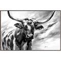 Picture of Longhorn Larry _GroupedProduct_Rectangle_Landscape_Canvas_Framed_