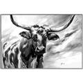 Picture of Longhorn Larry _GroupedProduct_Rectangle_Landscape_Canvas_Framed_