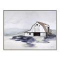 Picture of Farm White _GroupedProduct_Rectangle_Landscape_Canvas_Framed_