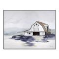Picture of Farm White _GroupedProduct_Rectangle_Landscape_Canvas_Framed_