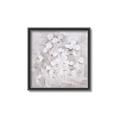 Picture of White Flower Buds _GroupedProduct_Square_Canvas_Framed_