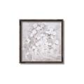 Picture of White Flower Buds _GroupedProduct_Square_Canvas_Framed_