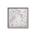 Picture of White Flower Buds _GroupedProduct_Square_Canvas_Framed_