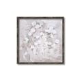 Picture of White Flower Buds _GroupedProduct_Square_Canvas_Framed_