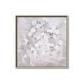 Picture of White Flower Buds _GroupedProduct_Square_Canvas_Framed_