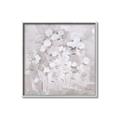 Picture of White Flower Buds _GroupedProduct_Square_Canvas_Framed_