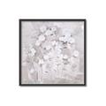 Picture of White Flower Buds _GroupedProduct_Square_Canvas_Framed_