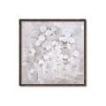 Picture of White Flower Buds _GroupedProduct_Square_Canvas_Framed_