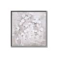 Picture of White Flower Buds _GroupedProduct_Square_Canvas_Framed_