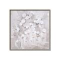 Picture of White Flower Buds _GroupedProduct_Square_Canvas_Framed_
