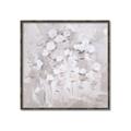 Picture of White Flower Buds _GroupedProduct_Square_Canvas_Framed_
