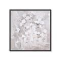 Picture of White Flower Buds _GroupedProduct_Square_Canvas_Framed_
