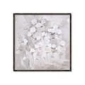 Picture of White Flower Buds _GroupedProduct_Square_Canvas_Framed_