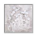 Picture of White Flower Buds _GroupedProduct_Square_Canvas_Framed_