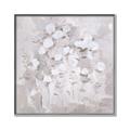 Picture of White Flower Buds _GroupedProduct_Square_Canvas_Framed_