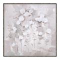 Picture of White Flower Buds _GroupedProduct_Square_Canvas_Framed_
