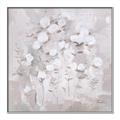 Picture of White Flower Buds _GroupedProduct_Square_Canvas_Framed_